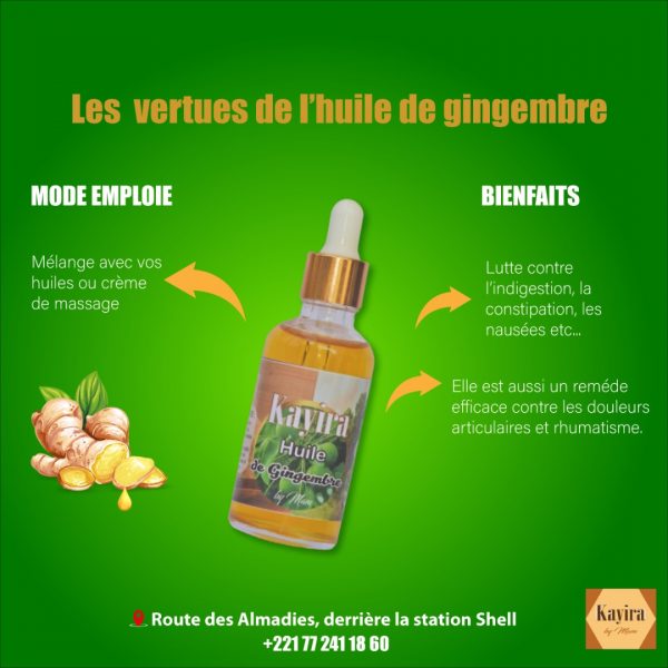 Huile de Gingembre – Image 2